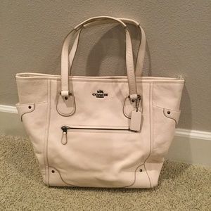Coach Leather Micke Tote, preowned